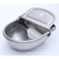 OEM deep drawn stainless steel galvanized steel drinking bowl for dogs / cow / piglets / rabbits / horse